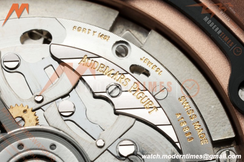 Audemars Piguet - Royal Oak Offshore Chronograph 43mm 26420RO RG/CER/RU Blk/Silv APPF Cal. 4401 Mod