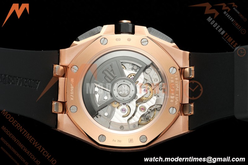 Audemars Piguet - Royal Oak Offshore Chronograph 43mm 26420RO RG/CER/RU Blk/Silv APPF Cal. 4401 Mod