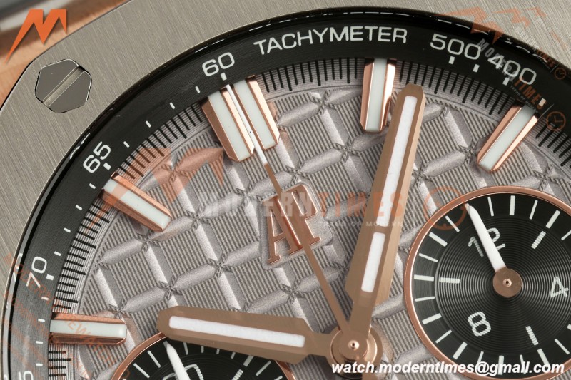 Audemars Piguet - Royal Oak Offshore Chronograph 43mm 26420OI RG/TI/NY Grey/Blk APPF Cal. 4401 Mod