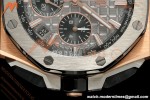 Audemars Piguet - Royal Oak Offshore Chronograph 43mm 26420OI RG/TI/NY Grey/Blk APPF Cal. 4401 Mod