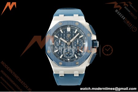 Audemars Piguet - Royal Oak Offshore Chronograph 43mm 26420SO SS/CER/NY Blue Dial APPF Cal. 4401 Mod