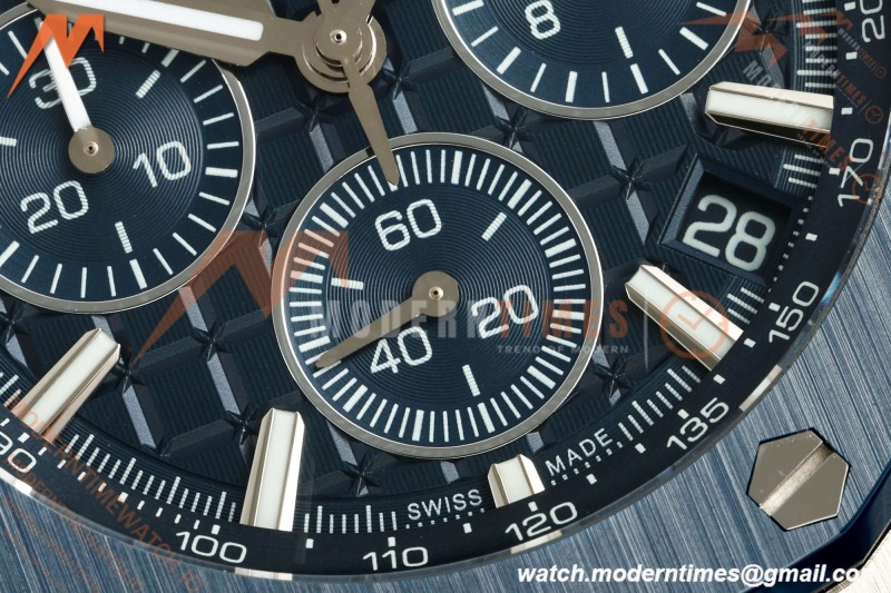 Audemars Piguet - Royal Oak Offshore Chronograph 43mm 26420SO SS/CER/NY Blue Dial APPF Cal. 4401 Mod
