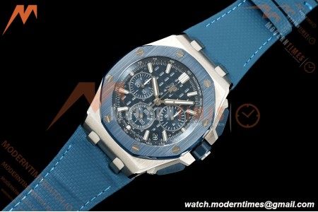 Audemars Piguet - Royal Oak Offshore Chronograph 43mm 26420SO SS/CER/NY Blue Dial APPF Cal. 4401 Mod