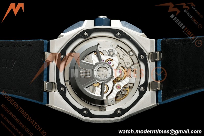 Audemars Piguet - Royal Oak Offshore Chronograph 43mm 26420SO SS/CER/NY Blue Dial APPF Cal. 4401 Mod