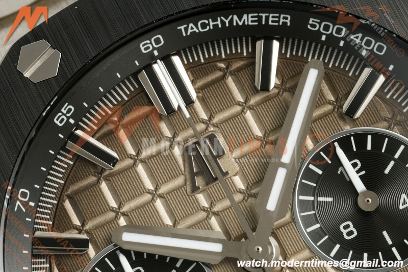 Audemars Piguet - Royal Oak Offshore Chronograph 43mm 26420SO SS/CER/RU Brn/Blk APPF Cal. 4401 Mod | 오데마 피게 - 로얄 오크 오프쇼어 크로노그래프 43mm 26420SO SS/CER/RU Brn/Blk APPF Cal. 4401 Mod