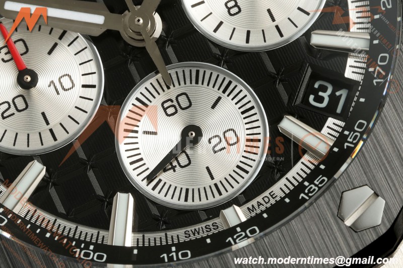 Audemars Piguet - Royal Oak Offshore Chronograph 43mm 26420SO SS/CER/RU Blk/Silv APPF Cal. 4401 Mod