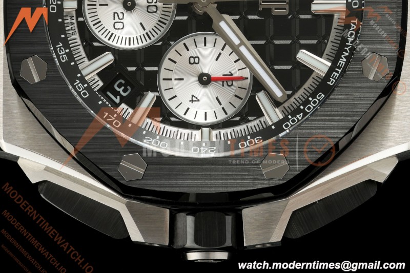Audemars Piguet - Royal Oak Offshore Chronograph 43mm 26420SO SS/CER/RU Blk/Silv APPF Cal. 4401 Mod