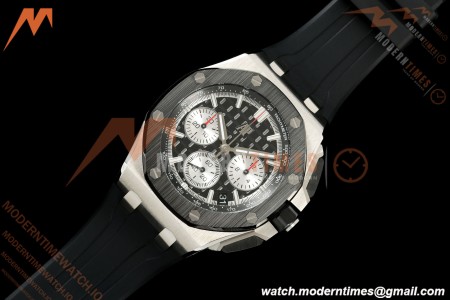 Audemars Piguet - Royal Oak Offshore Chronograph 43mm 26420SO SS/CER/RU Blk/Silv APPF Cal. 4401 Mod