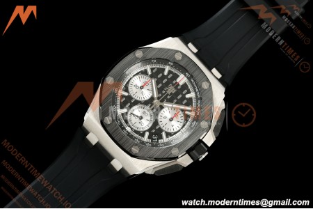 Audemars Piguet - Royal Oak Offshore Chronograph 43mm 26420SO SS/CER/RU Blk/Silv APPF Cal. 4401 Mod