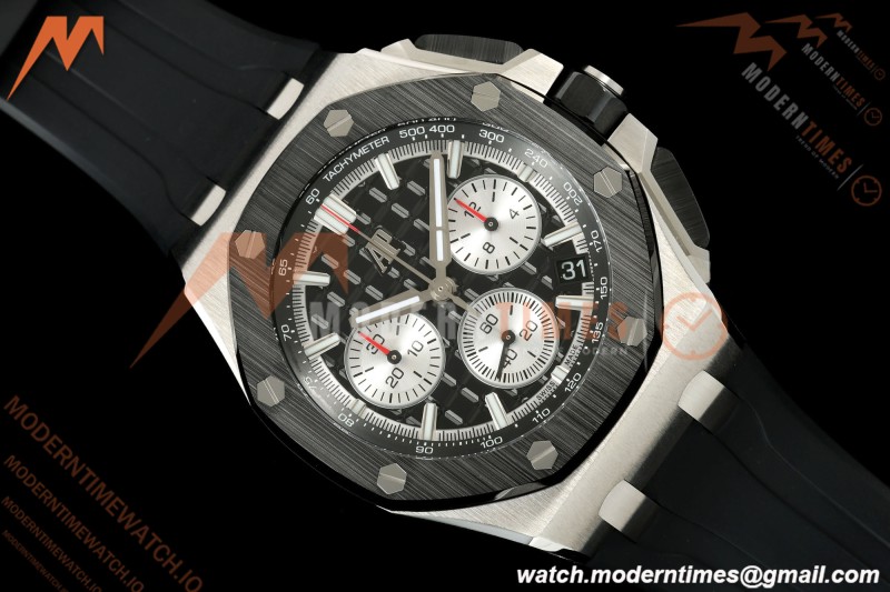 Audemars Piguet - Royal Oak Offshore Chronograph 43mm 26420SO SS/CER/RU Blk/Silv APPF Cal. 4401 Mod