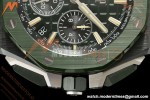 Audemars Piguet - Royal Oak Offshore Chronograph 43mm 26420CE CER/NY Green Dial APPF Cal. 4401 Mod