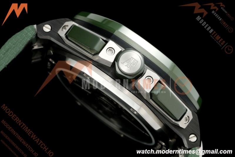Audemars Piguet - Royal Oak Offshore Chronograph 43mm 26420CE CER/NY Green Dial APPF Cal. 4401 Mod