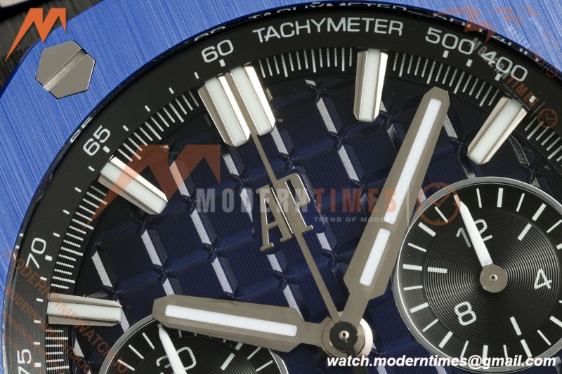 Audemars Piguet - Royal Oak Offshore Chronograph 43mm 26420CE CER/NY Blue Dial APPF Cal. 4401 Mod