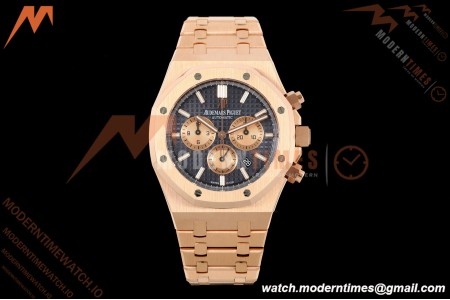 Audemars Piguet - Royal Oak Chronograph 26331OR RG/RG Blue/Stk APWF A2385 | 오데마 피게 - 로얄 오크 크로노그래프 26331OR RG/RG 블루/Stk APWF A2385