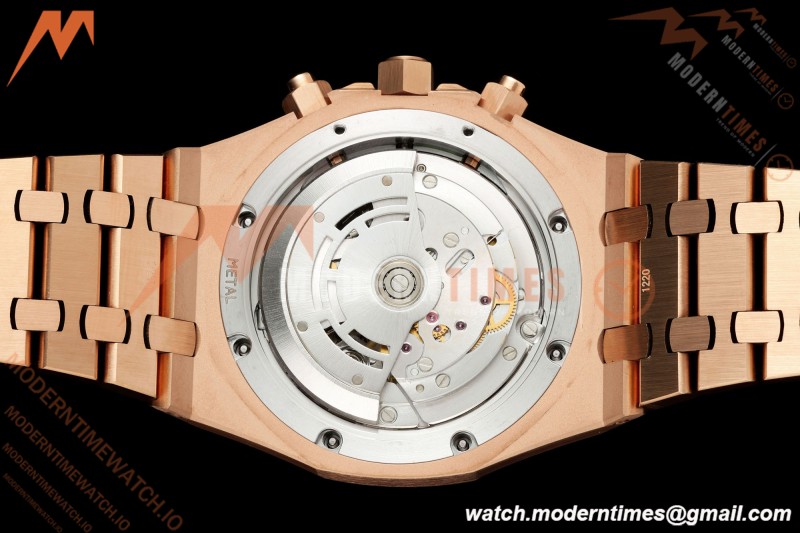 Audemars Piguet - Royal Oak Chronograph 26331OR RG/RG Blue/Stk APWF A2385