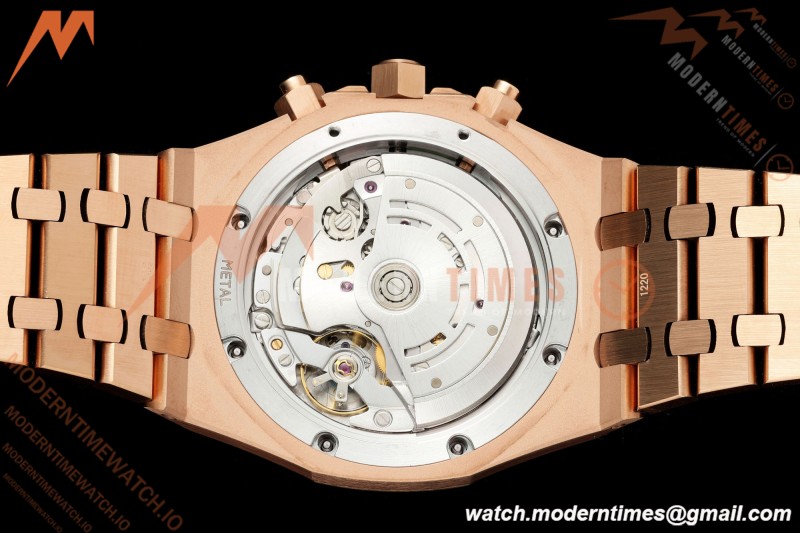 Audemars Piguet - Royal Oak Chronograph 26331OR RG/RG Blue/Stk APWF A2385