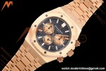 Audemars Piguet - Royal Oak Chronograph 26331OR RG/RG Blue/Stk APWF A2385