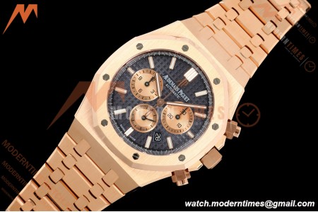 Audemars Piguet - Royal Oak Chronograph 26331OR RG/RG Blue/Stk APWF A2385 | 오데마 피게 - 로얄 오크 크로노그래프 26331OR RG/RG 블루/Stk APWF A2385