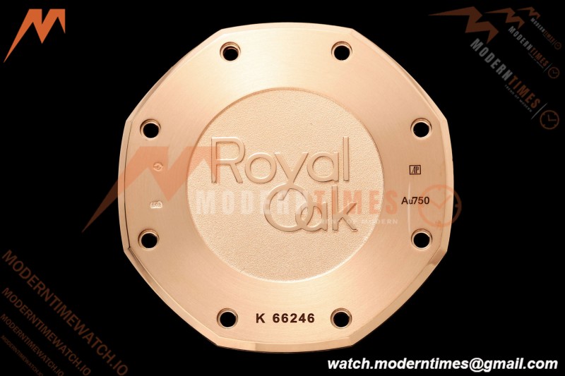 Audemars Piguet - Royal Oak Chronograph 26331OR RG/RG Brn/Stk APWF A2385