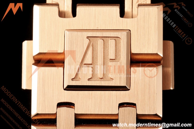 Audemars Piguet - Royal Oak Chronograph 26331OR RG/RG Brn/Stk APWF A2385
