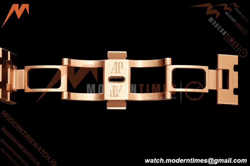 Audemars Piguet - Royal Oak Chronograph 26331OR RG/RG Brn/Stk APWF A2385