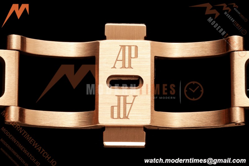 Audemars Piguet - Royal Oak Chronograph 26331OR RG/RG Brn/Stk APWF A2385