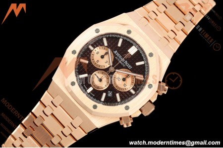 Audemars Piguet - Royal Oak Chronograph 26331OR RG/RG Brn/Stk APWF A2385 | 오데마 피게 - 로얄 오크 크로노그래프 26331OR RG/RG Brn/Stk APWF A2385