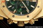Audemars Piguet - Royal Oak Chronograph 26331BA YG/YG Grn/Stk APWF A2385