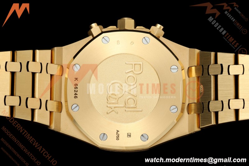 Audemars Piguet - Royal Oak Chronograph 26331BA YG/YG Grn/Stk APWF A2385