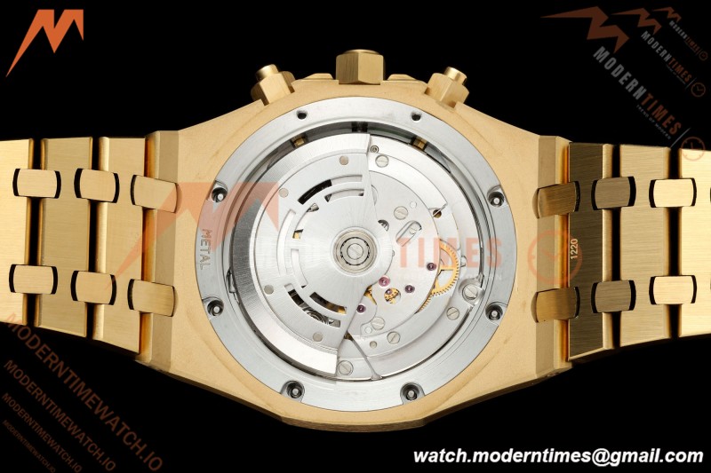 Audemars Piguet - Royal Oak Chronograph 26331BA YG/YG Grn/Stk APWF A2385