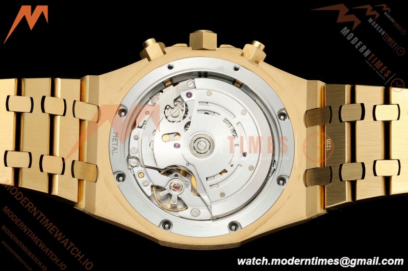 Audemars Piguet - Royal Oak Chronograph 26331BA YG/YG Grn/Stk APWF A2385