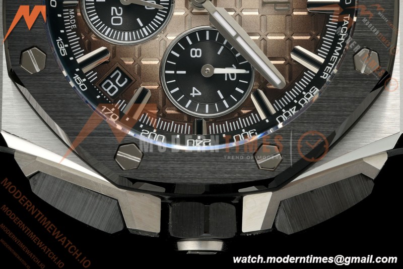 Audemars Piguet - Royal Oak Offshore Chronograph 43mm 26420SO SS/CER/RU Brn/Blk APSF SA4401