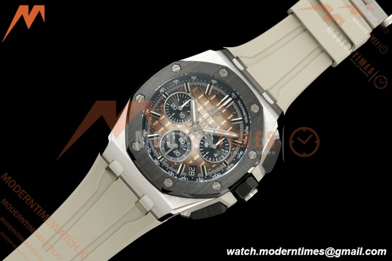 Audemars Piguet - Royal Oak Offshore Chronograph 43mm 26420SO SS/CER/RU Brn/Blk APSF SA4401