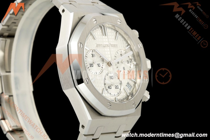 Audemars Piguet - Royal Oak 26240ST 41mm SS/SS White Dial TOP DD4401