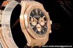 Audemars Piguet - Royal Oak Chronograph 26331OR RG/LE Brn/Stk APWF A2385