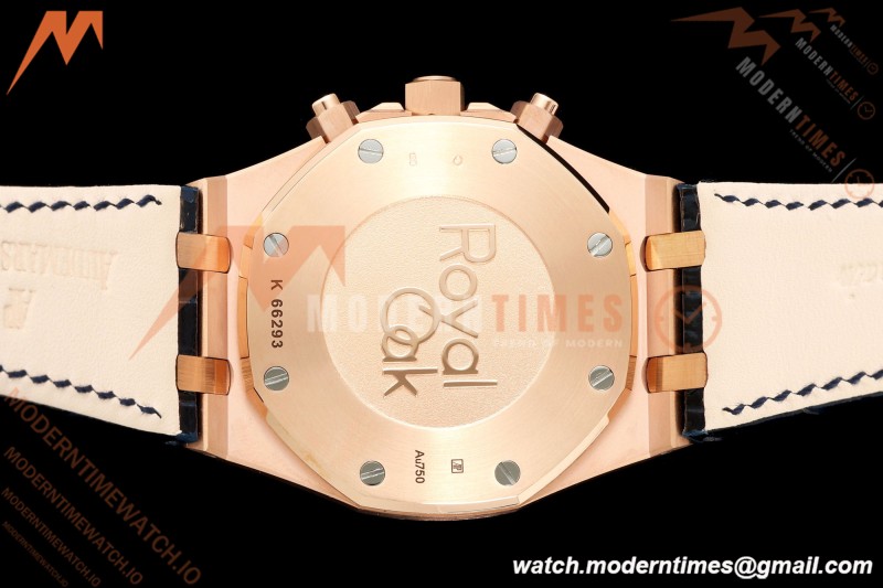 Audemars Piguet - Royal Oak Chronograph 26331OR RG/LE Blu/Stk APWF A2385