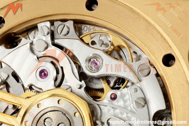 Audemars Piguet - Royal Oak Chrono 26240BA Gain Weight 41mm Frosted YG/YG SWF Gold Dial DDF DD4401