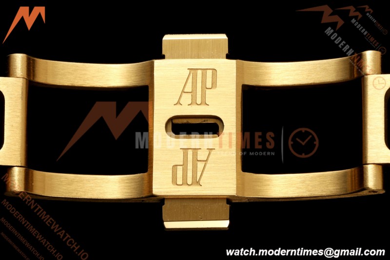 Audemars Piguet - Royal Oak Chrono 26240BA Gain Weight 41mm Frosted YG/YG SWF Gold Dial DDF DD4401