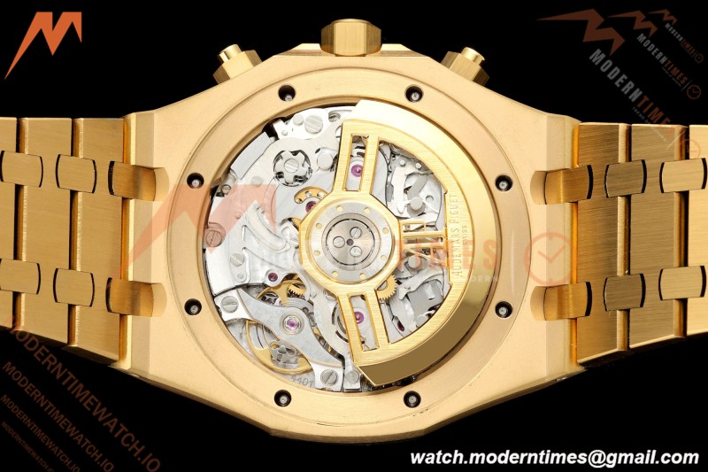 Audemars Piguet - Royal Oak Chrono 26240BA Gain Weight 41mm Frosted YG/YG SWF Gold Dial DDF DD4401