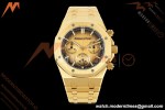 Audemars Piguet - Royal Oak Chrono 26240BA Gain Weight 41mm YG/YG SWF Smoked Gold Dial DDF DD4401