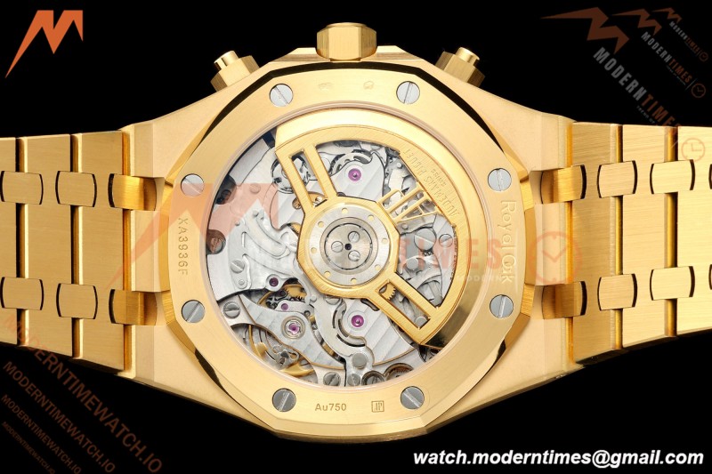 Audemars Piguet - Royal Oak Chrono 26240BA Gain Weight 41mm YG/YG SWF Smoked Gold Dial DDF DD4401