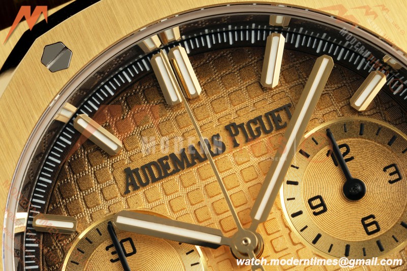 Audemars Piguet - Royal Oak Chrono 26240BA Gain Weight 41mm YG/YG SWF Smoked Gold Dial DDF DD4401