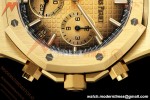 Audemars Piguet - Royal Oak Chrono 26240BA Gain Weight 41mm YG/YG SWF Smoked Gold Dial DDF DD4401