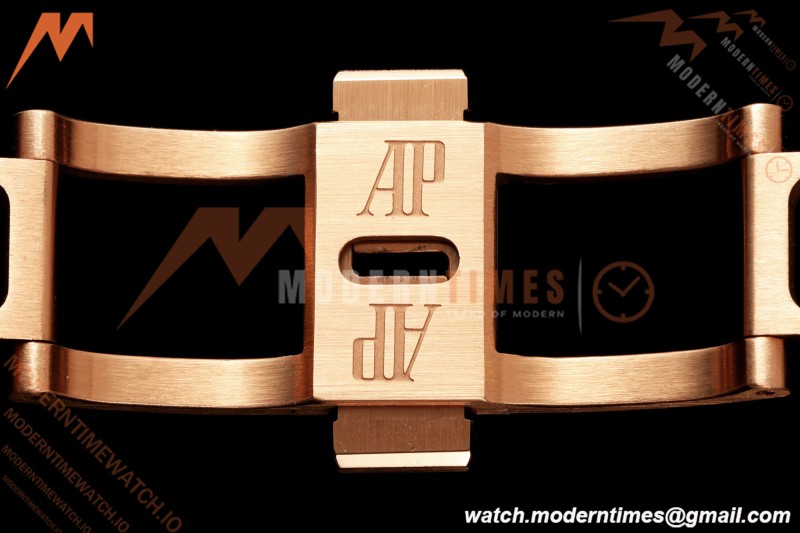 Audemars Piguet - Royal Oak Chrono 26239OR Gain Weight 41mm Frosted RG/RG SWF Blue Dial DDF DD4401 | 오데마 피게 - 로얄 오크 크로노 26239OR 게인 웨이트 41mm 프로스티드 RG/RG SWF 블루 다이얼 DDF DD4401