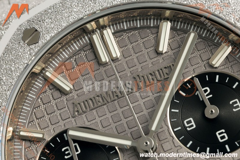 Audemars Piguet - Royal Oak Chrono 26240BC Gain Weight 41mm Frosted SS/SS SWF Grey Dial DDF DD4401 | 오데마 피게 - 로얄 오크 크로노 26240BC 게인 웨이트 41mm 프로스티드 SS/SS SWF 그레이 다이얼 DDF DD4401