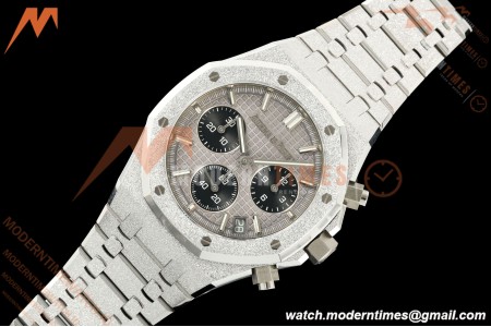Audemars Piguet - Royal Oak Chrono 26240BC Gain Weight 41mm Frosted SS/SS SWF Grey Dial DDF DD4401