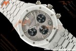 Audemars Piguet - Royal Oak Chrono 26240BC Gain Weight 41mm Frosted SS/SS SWF Grey Dial DDF DD4401 | 오데마 피게 - 로얄 오크 크로노 26240BC 게인 웨이트 41mm 프로스티드 SS/SS SWF 그레이 다이얼 DDF DD4401