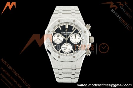 Audemars Piguet - Royal Oak Chrono 26239BC Gain Weight 41mm Frosted SS/SS SWF Black Dial DDF DD4401