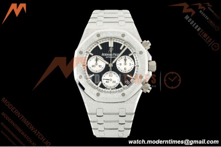 Audemars Piguet - Royal Oak Chrono 26239BC Gain Weight 41mm Frosted SS/SS SWF Black Dial DDF DD4401