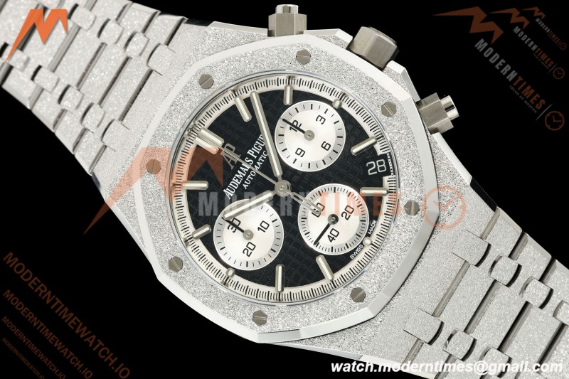 Audemars Piguet - Royal Oak Chrono 26239BC Gain Weight 41mm Frosted SS/SS SWF Black Dial DDF DD4401 | 오데마 피게 - 로얄 오크 크로노 26239BC 게인 웨이트 41mm 프로스티드 SS/SS SWF 블랙 다이얼 DDF DD4401